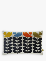 Orla Kiely Early Bird Stem Rectangular Cushion, Multi - thumbnail 1