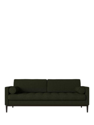 Swyft Model 02 Large 3 Seater Sofa Bed, Dark Leg