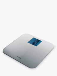 Salter MAX Capacity Digital Bathroom Scale, Silver Glitter - thumbnail 1