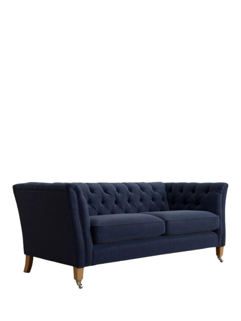 Laura Ashley Chatsworth Medium 2 Seater Sofa, Oak Leg - image 1
