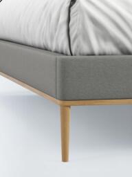 John Lewis Show-Wood Upholstered Bed Frame, Super King Size - thumbnail 4