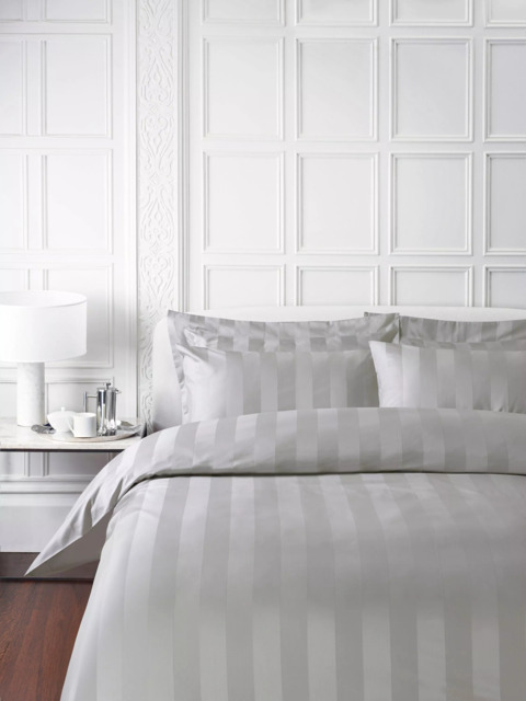 Jasper Conran London 500 Thread Count Satin Stripe Bedding - image 1