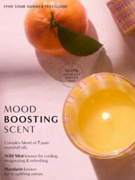 NEOM Wellbeing London Great Day Travel Candle, 75g - thumbnail 2