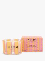 NEOM Wellbeing London Great Day Travel Candle, 75g - thumbnail 1