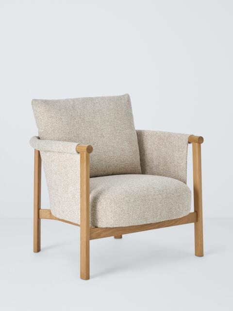John Lewis Sling Armchair, Light Leg, Natural Texture - image 1