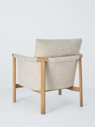 John Lewis Sling Armchair, Light Leg, Natural Texture - thumbnail 5