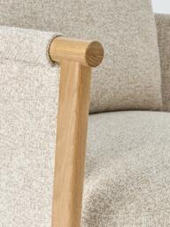 John Lewis Sling Armchair, Light Leg, Natural Texture - thumbnail 6