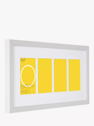 "John Lewis Box Photo Frame & Mount, 4 Photo, 4 x 6"" (10 x 15cm)" - thumbnail 3