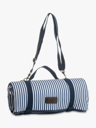 Navigate Three Rivers XL Striped Picnic Rug, Navy - thumbnail 2