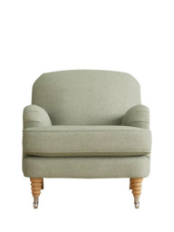 Laura Ashley Lynden Armchair, Oak Leg - thumbnail 4