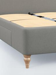 John Lewis Alice 2 Drawer Upholstered Bed Frame, King Size - thumbnail 4