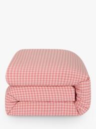 Piglet in Bed Colour Drench Gingham Linen Blend Bedding - thumbnail 4