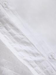 John Lewis Mala Waffle Check Duvet Cover Set, White - thumbnail 4