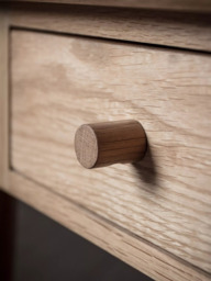Gallery Direct Wycombe Bedside Table, Oak - thumbnail 4