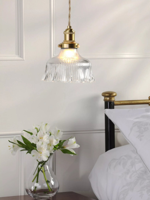 Laura Ashley Theodore Ceiling Light, Antique Brass - image 1