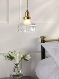 Laura Ashley Theodore Ceiling Light, Antique Brass - thumbnail 1