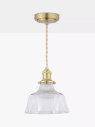 Laura Ashley Theodore Ceiling Light, Antique Brass - thumbnail 3