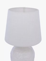 Laura Ashley Redhall Ceramic Table Lamp, White - thumbnail 6