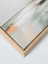 John Lewis 'Lakes' Framed Canvas Print, Set of 2, 30 x 30cm, Green - thumbnail 2