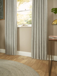 John Lewis Chenille Pair Blackout/Thermal Lined Eyelet Curtains - thumbnail 5