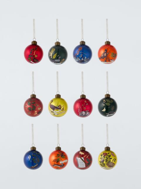 John Lewis 12 Days of Christmas Baubles, Multi - image 1