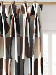 Harlequin Torillo Made to Measure Curtains or Roman Blind, Earth/Cornflower/Walnut - thumbnail 4