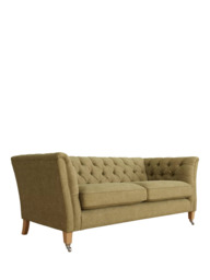 Laura Ashley Chatsworth Small 2 Seater Sofa, Oak Leg - thumbnail 3