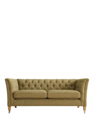 Laura Ashley Chatsworth Small 2 Seater Sofa, Oak Leg - thumbnail 1