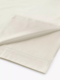 John Lewis Soft & Silky Egyptian Cotton Sateen 400 Thread Count Flat Sheet - thumbnail 1