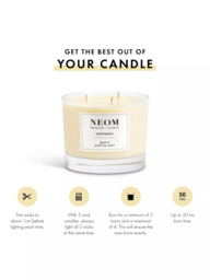 NEOM Wellbeing London Happiness 3 Wick Scented Candle - thumbnail 6