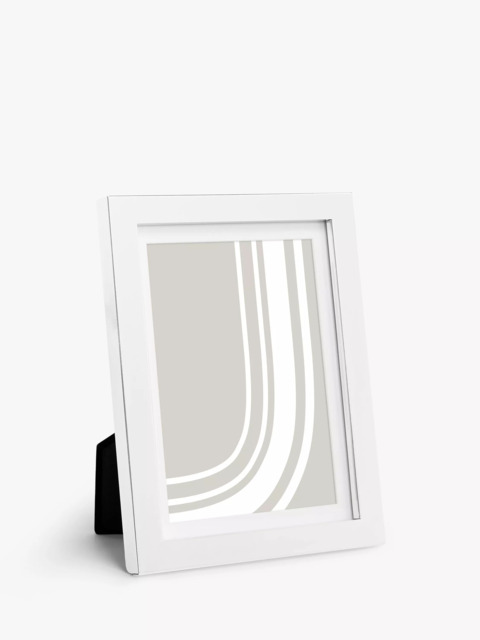 John Lewis Box Photo Frame, Silver Plated - image 1