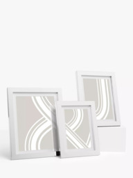 John Lewis Box Photo Frame, Silver Plated - thumbnail 4