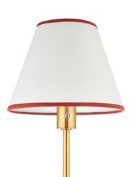 John Lewis Baily Rechargeable Floor Lamp, Brass - thumbnail 3