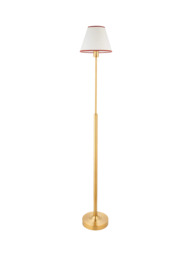 John Lewis Baily Rechargeable Floor Lamp, Brass - thumbnail 2