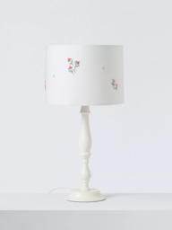 John Lewis Kids' Primrose Embroidered Ceiling and Lampshade - thumbnail 2