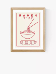 EAST END PRINTS Violet Studio 'Ramen' Framed Print - thumbnail 1