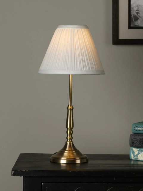 Laura Ashley Elliot Small Table Lamp, Brass - image 1