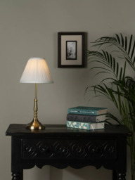 Laura Ashley Elliot Small Table Lamp, Brass - thumbnail 2