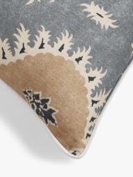 OKA Drisana Cushion, Grey Blue - thumbnail 2