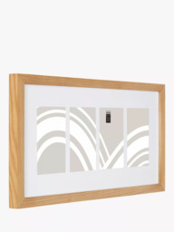 "John Lewis Photo Frame & Mount, 4 Photo, 4 x 6"" (10 x 15cm), FSC-Certified (Oak)" - thumbnail 3