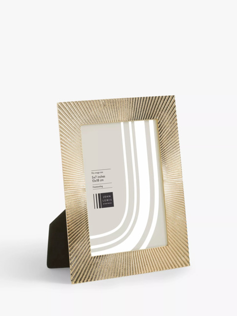 John Lewis Sunbeam Metal Photo Frame - image 1