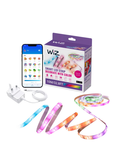 WiZ Smart LED Strip RGB Gradient Colour, 10m - image 1