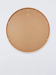 John Lewis Thin Metal Frame Round Wall Mirror, 65cm - thumbnail 3