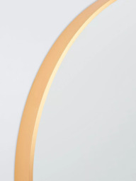 John Lewis Thin Metal Frame Round Wall Mirror, 65cm - thumbnail 2