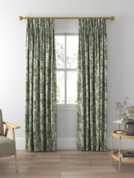 GP & J Baker Jewel Indienne Made to Measure Curtains or Roman Blind, Emerald - thumbnail 5