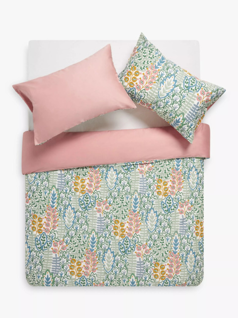 John Lewis Alva Organic Cotton Duvet Cover Set - image 1