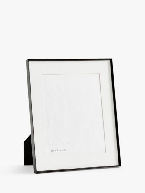 Pottery Barn Stowe Metal Photo Frame & Mount, Black - image 1