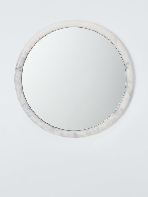 John Lewis Marble Round Wall Mirror, 50cm - image 1