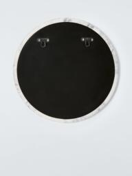 John Lewis Marble Round Wall Mirror, 50cm - thumbnail 4