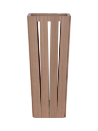 Garden Trading Hambledon Oak Wood Umbrella Stand, Natural - thumbnail 1
